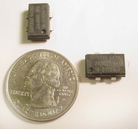 24.0000 mhz NTH06C 5V smd crystal clock oscillators (10