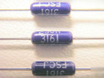 Resistor, RNC55H3161FS, 3.16K, 1/8W, 1%, dale, (50 ea)