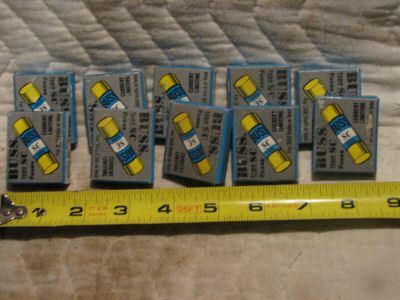 10 boxes of 4 buss fuses class g. sc-4 300 volt or less