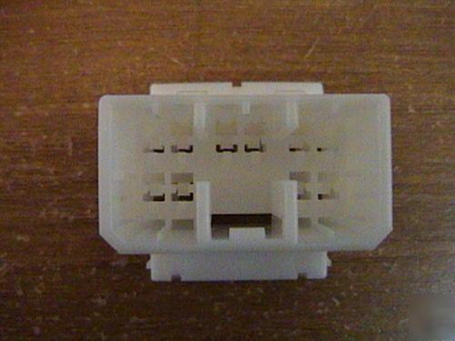 Lot of 2 tyco electronic multi-lock connector housings
