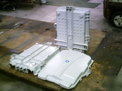 Large rain tight electronic/ communications enclosure