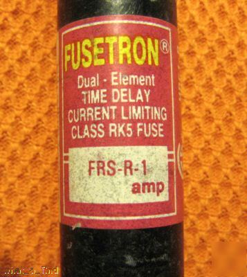 New buss frs-r-1 fuse FRSR1 1 amp 600 volt nnb 