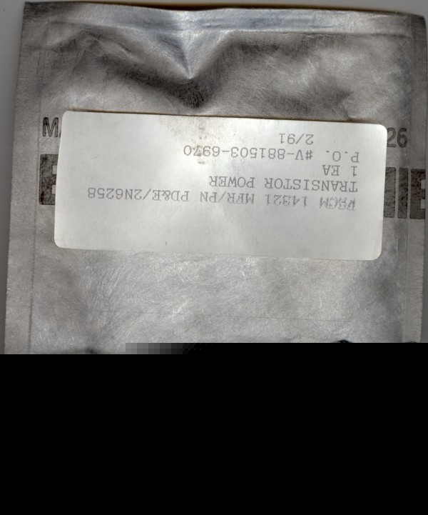 Transistor 2N6258 NTE181 electronics parts 