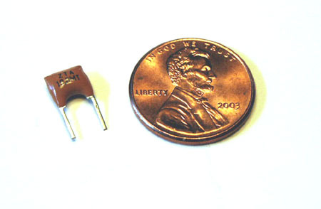 Ceramic resonator ~general purpose 10.000MHZ (25)