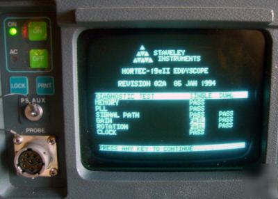 Staveley nortec 19EII eddy current flaw detector