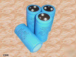 Capacitor, sprague 36DX, 16000UF, 50VDC